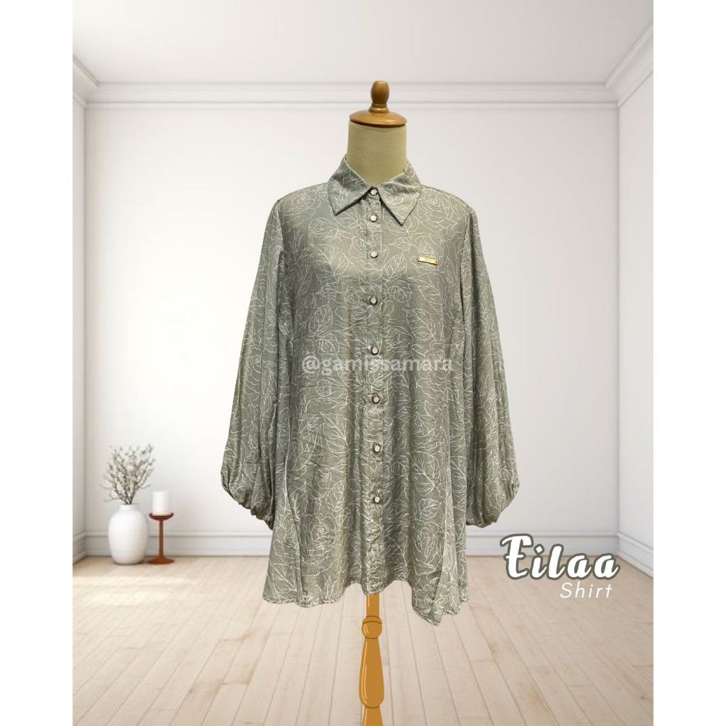 MDLY Baju kemeja atasan wanita Eilaa Shirt By Mdly
