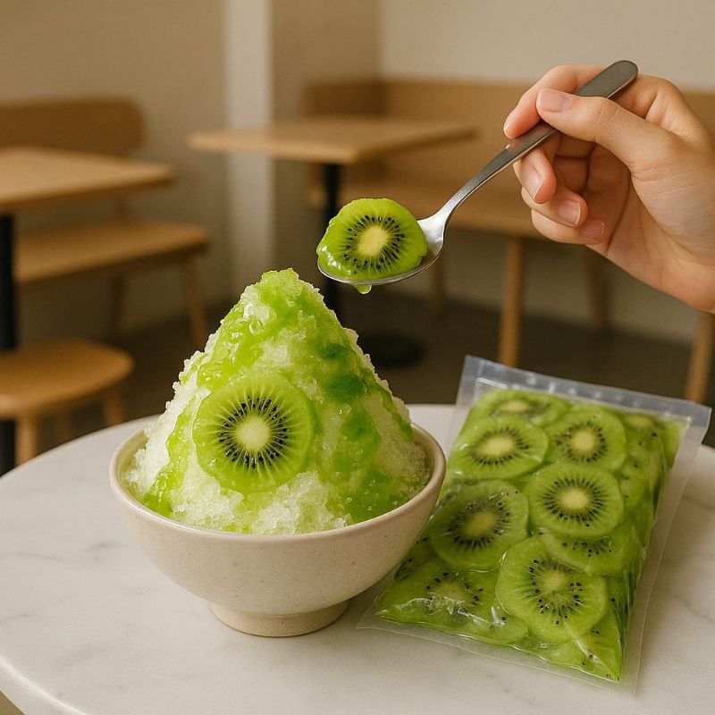 

KIWI SLICE FROZEN IQF 1kg