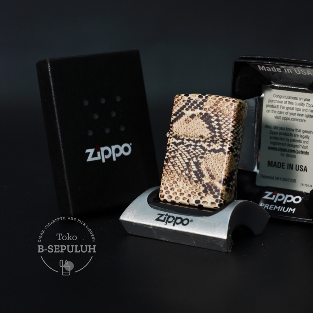 Zippo Snake Skin 48256