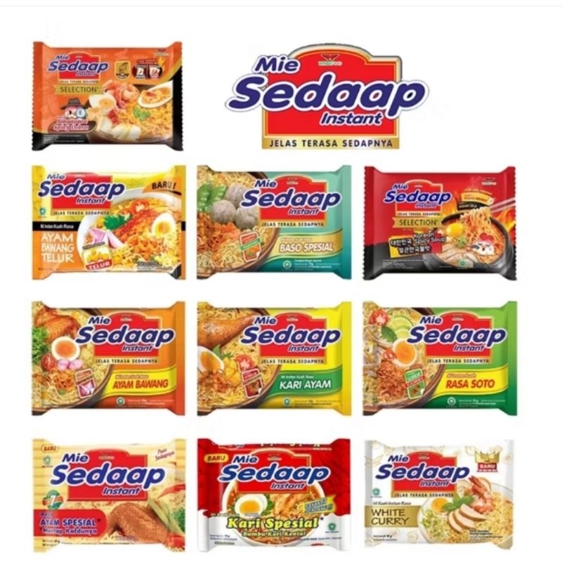 

Mie Sedaap Instant Semua VARIANT ( SATUAN) || SEDAAP KUAH / SEDAAP GORENG
