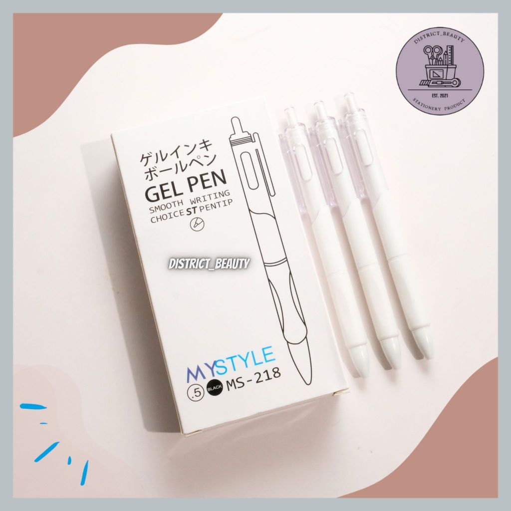 

PULPEN CETEK STANDARD PENA GEL MEKANIK MY STYLE MS-218 PULPEN BOLPAIN BOLPOIN CETEK MEKANIK WHITE STANDARD TERMURAH