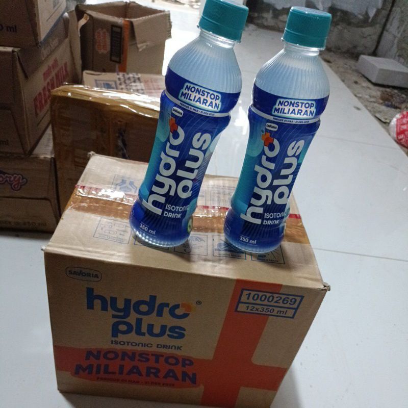 

Hydro Plus Isotonic Drink 350ml 1 Karton isi 12pcs bisa ekapedisi