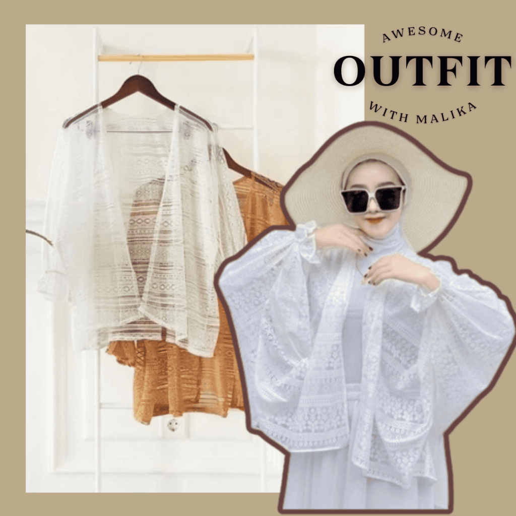 terbaru baju kondangan wanita outer cardigan cardigan brukat