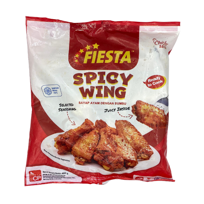 

(SMM) Fiesta Spicy Wing 400GR Sayap ayam goreng bumbu instant