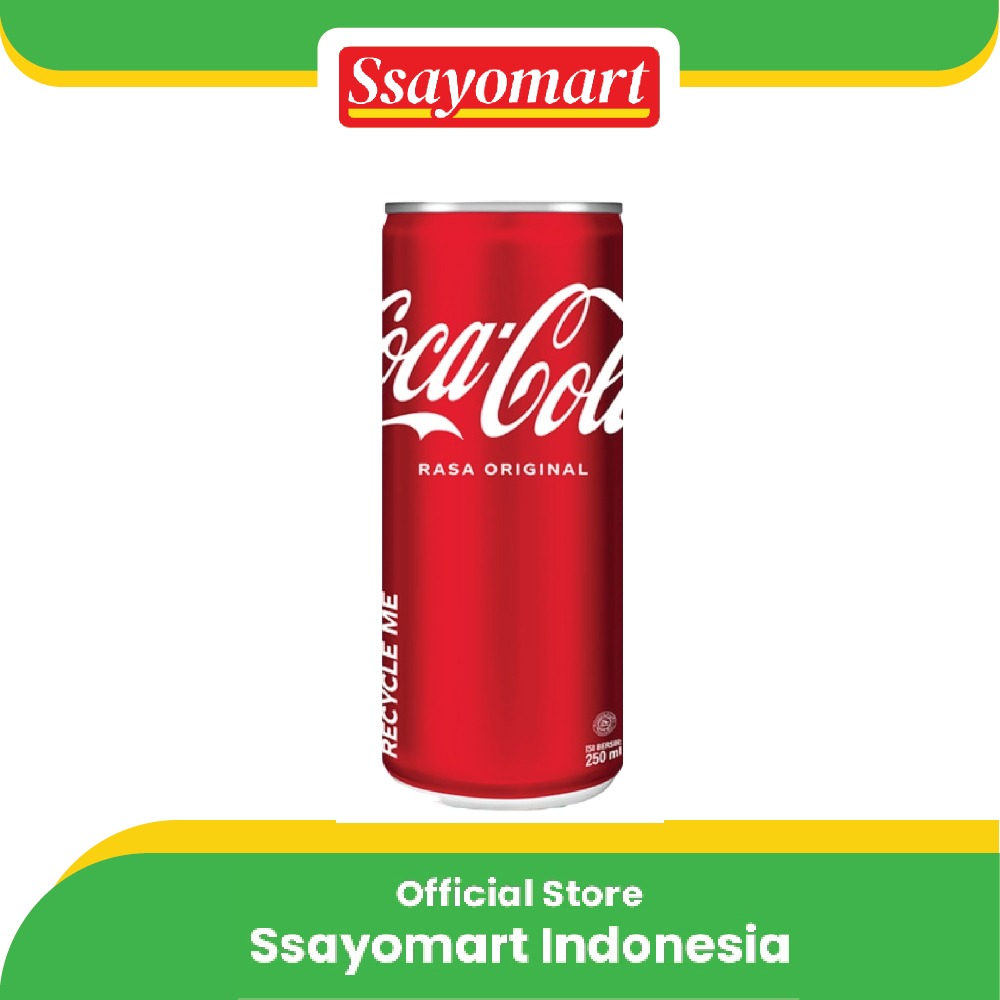 

COCA COLA KALENG 250ml