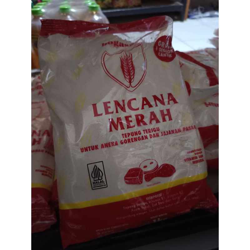 

Tepung terigu Lencana merah