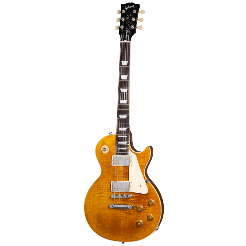 Gitar Elektrik Gibson Les Paul Standard 50s Custom Color Honey Amber Original With Case