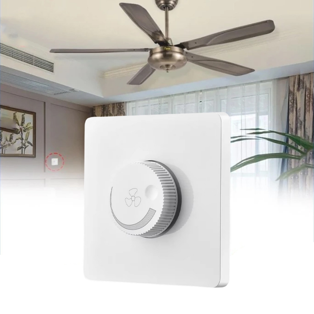 220v Saklar Dimmer Pengatur Switch Dimmer Kipas Lampu Kecepatan Kipas Angin Plafon