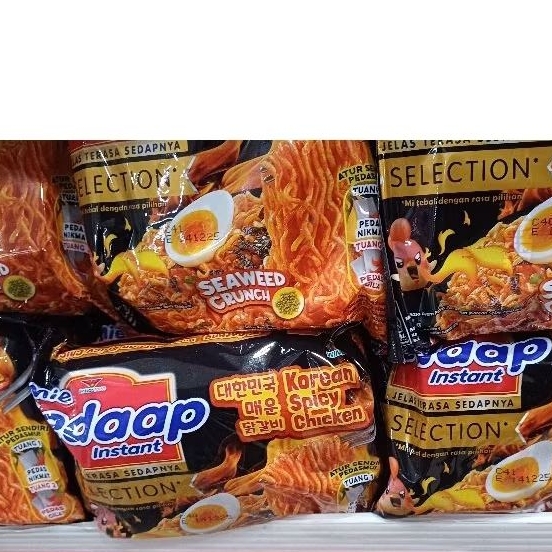 

mie sedaap goreng instan korean spicy chicken