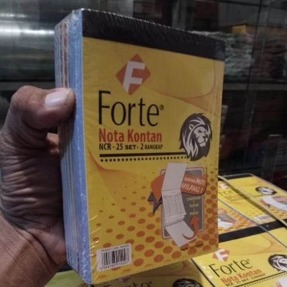 

NOTA KONTAN FORTE 2 RANGKAP Perslop (10 nota)