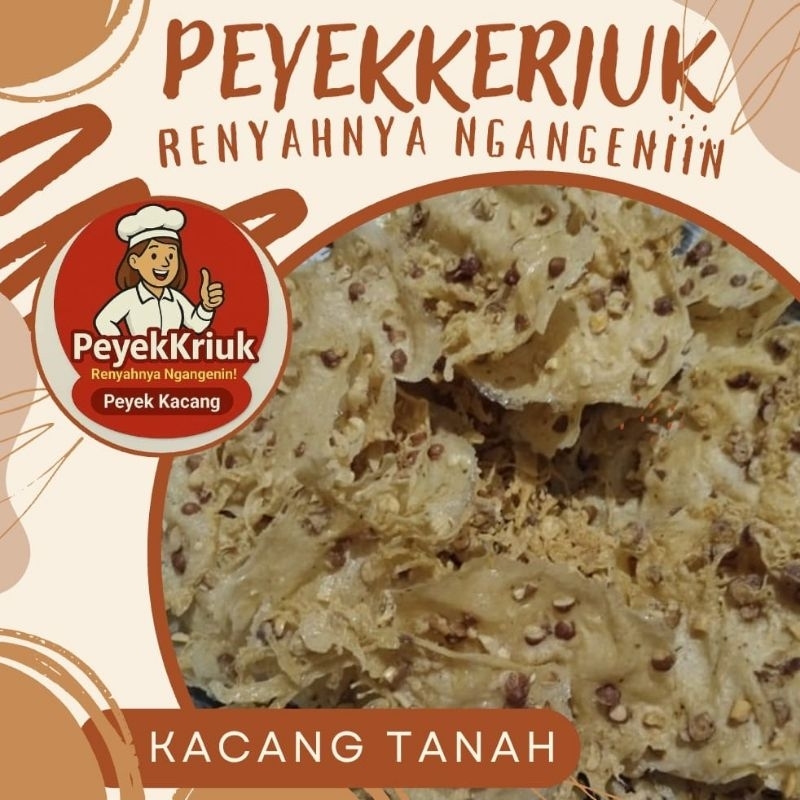 

PeyekKeriuk variasi kacang tanah