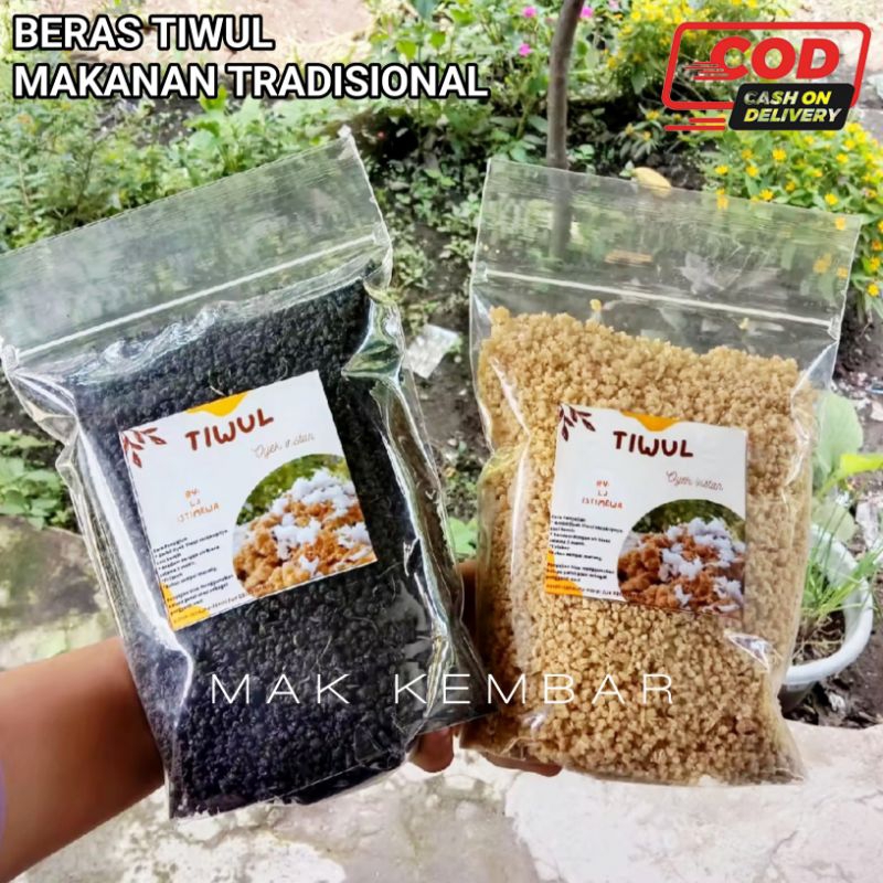 

Nasi Tiwul Tradisional Beras Tiwul Singkong Hitam Original Berkualitas