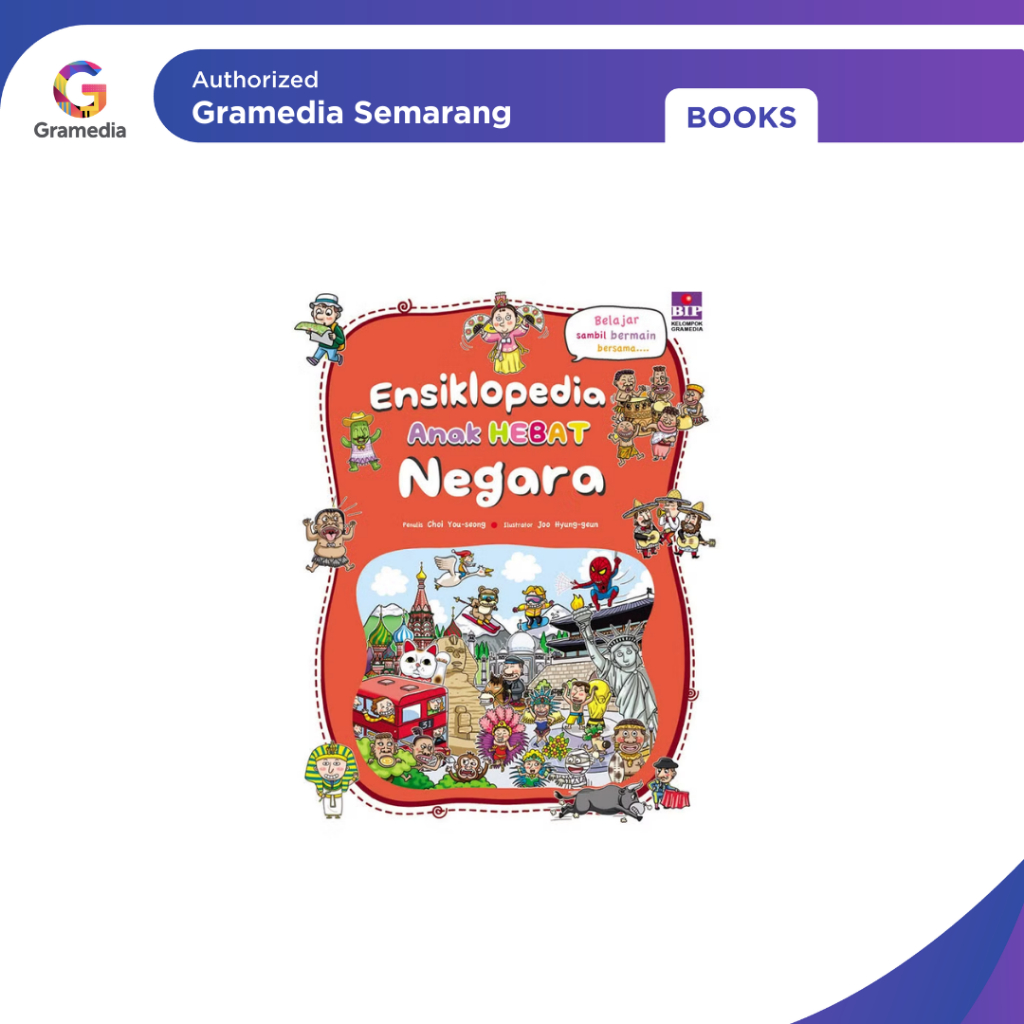 Gramedia - Buku Anak Ensiklopedia Anak Hebat Negara ( Bhuana Ilmu Populer )