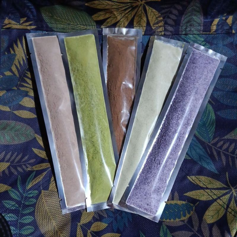 

Happy - Bubuk Minuman Premium Powder Coklat Taro Avocado Matcha Red Velvet - 30Gr