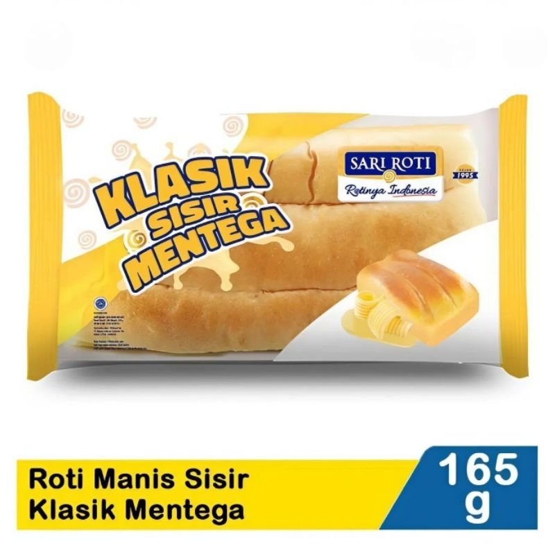 

Sari Roti Roti Manis Sisir Mentega 165g