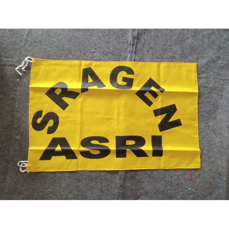 Bendera SRAGEN ASRI ukuran -+ 60×90(eceran)