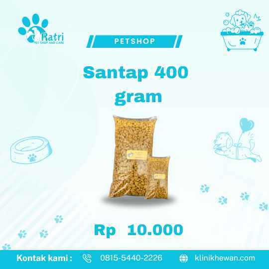 

Santap 400 gram kemasan ekonomis