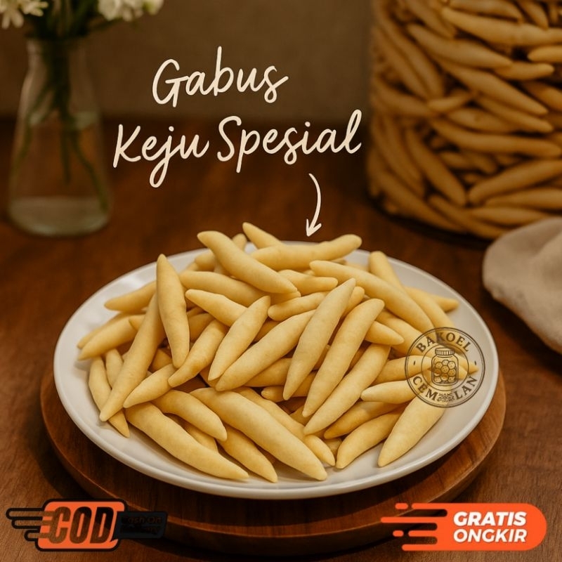 

Gabus Keju Gabus Manis Wijen Gula Aren 100gr 250gr 500gr
