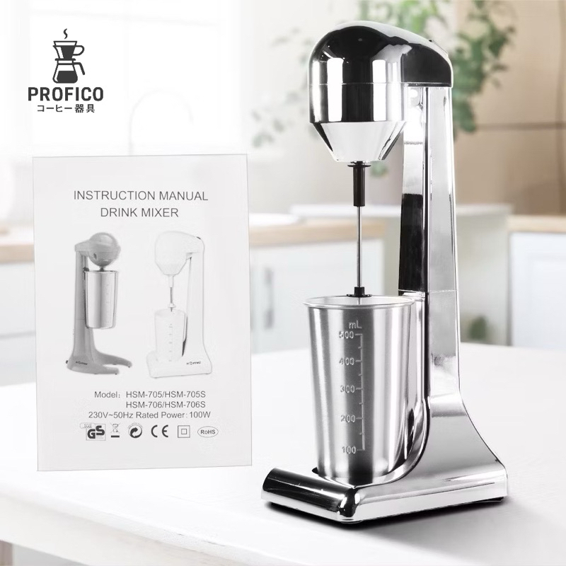 milk frother listrik electric mixer minuman foamer pengaduk gula frappe powder sirup kopi