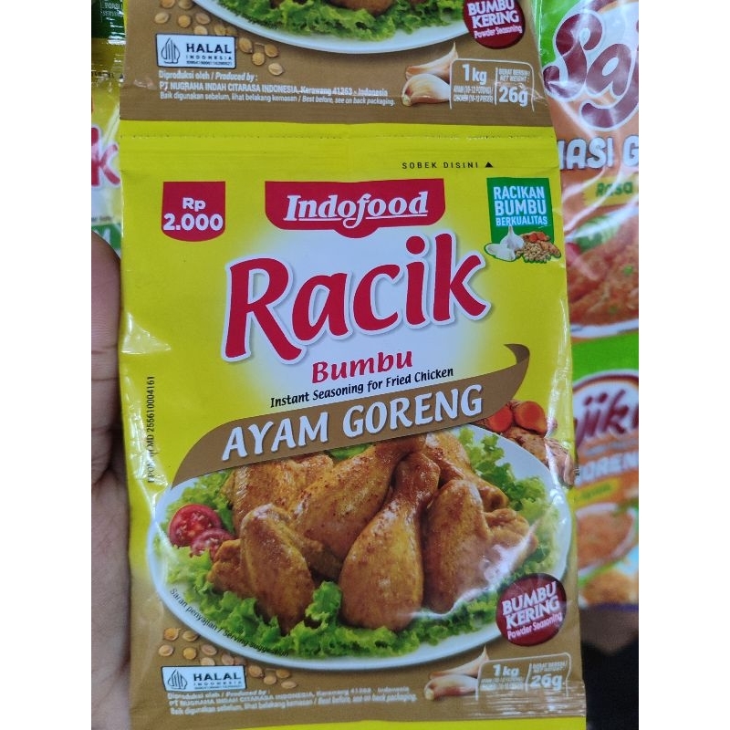 Bumbu Racik Ungkep Ayam Goreng