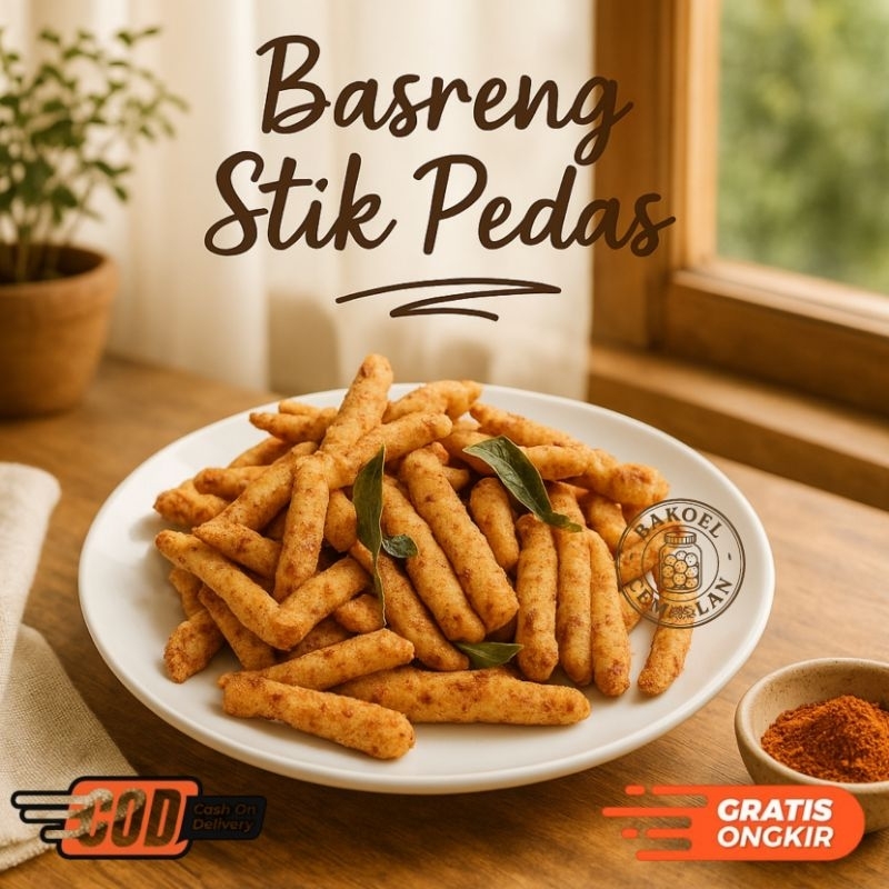 

Basreng Stik Pedas Original 100gr 250gr 500gr