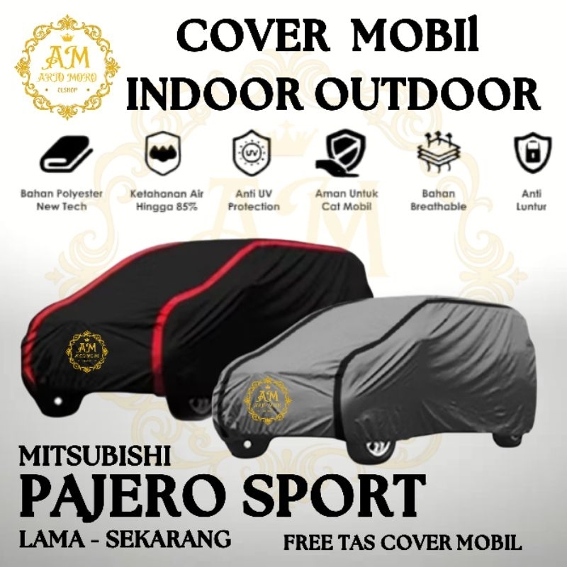 Body Cover Mobil Pajero Sport Dakar Ultimate 4x4 Sarung Mobil Pajero Dakar 4x2 Selimut Pajero Dakar 
