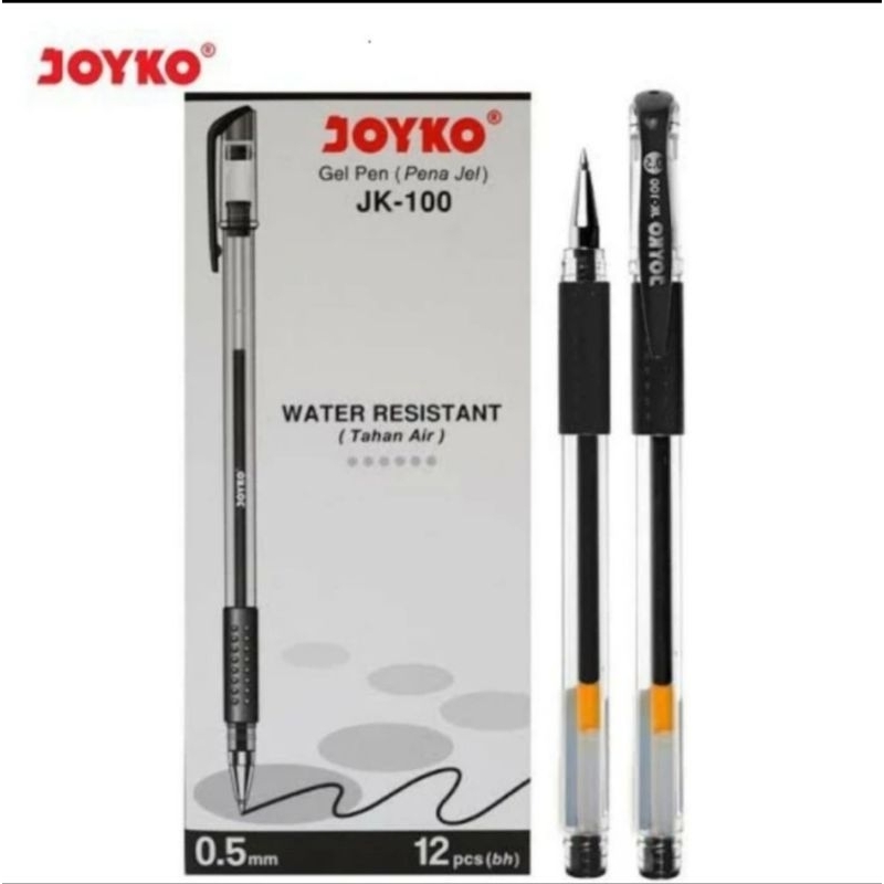 

Gel Pen Pulpen JK 100 0,5mm (12 Pcs)