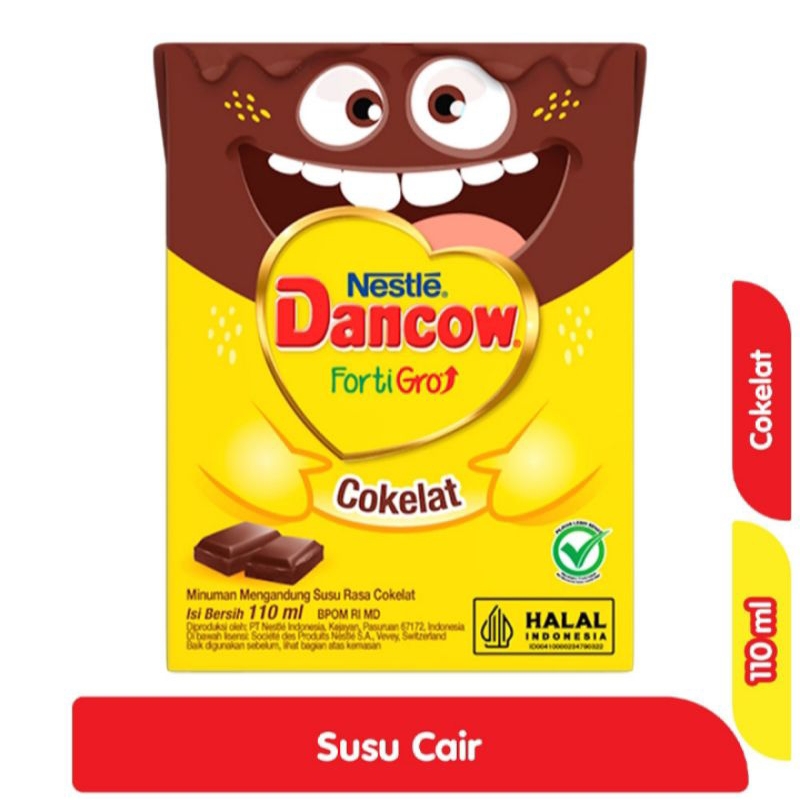 

Dancow FortiGro Susu UHT Cokelat 110 ml