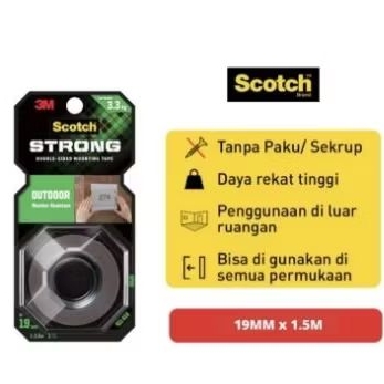 

Double Tape Outdoor 3M scotch 411-S19