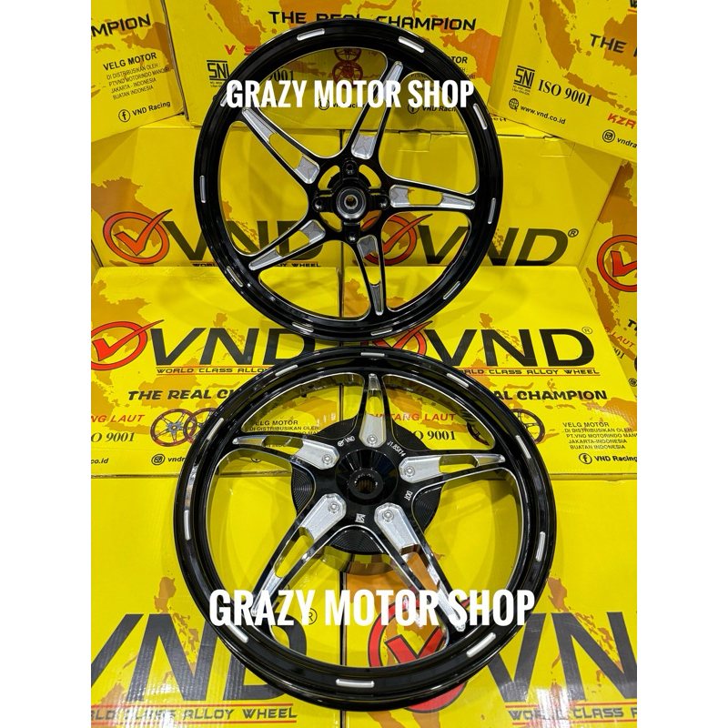 VELG VND BINTANG LAUT RING 14 VARIO 125 VARIO 150 & VELG VND BINTANG LAUT RING 14 BEAT SCOOPY