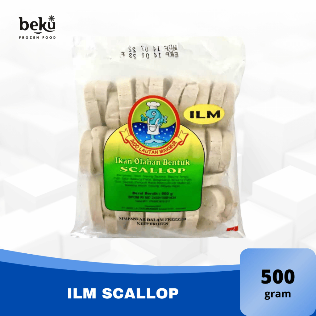 

[SOLO, JATENG] ILM SCALLOP (500g)