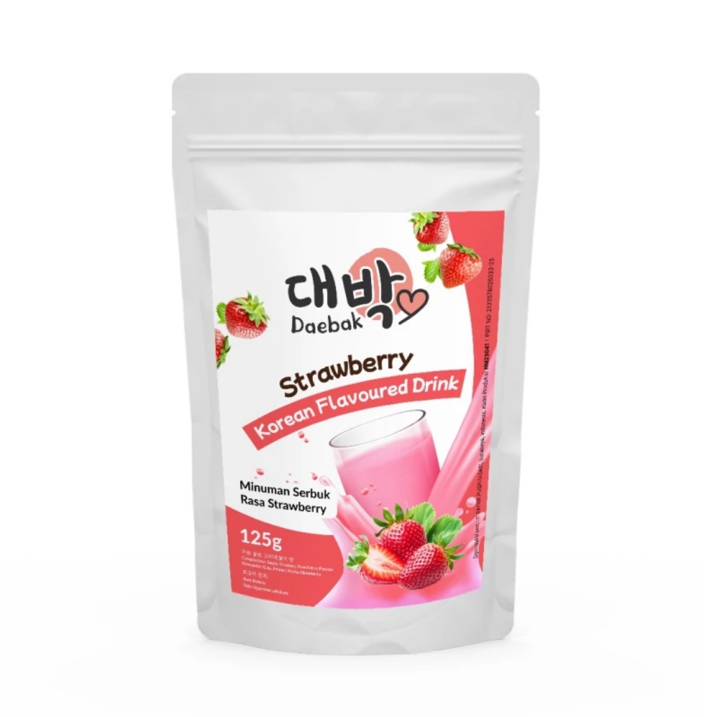 

Daebak Korean Drink - Strawberry (125gr)