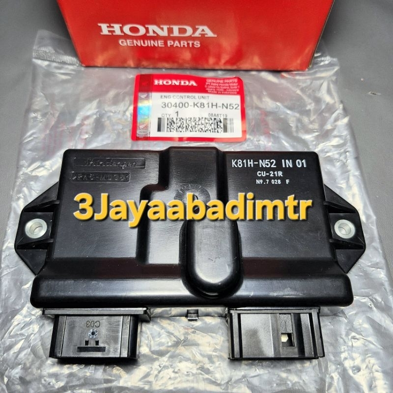 30400-K81-N52 K81H-N52 IN 01 ECM ECU CDI HONDA BEAT ECO BEAT POP BEAT STREET ESP non ISS ORIGINAL EQ