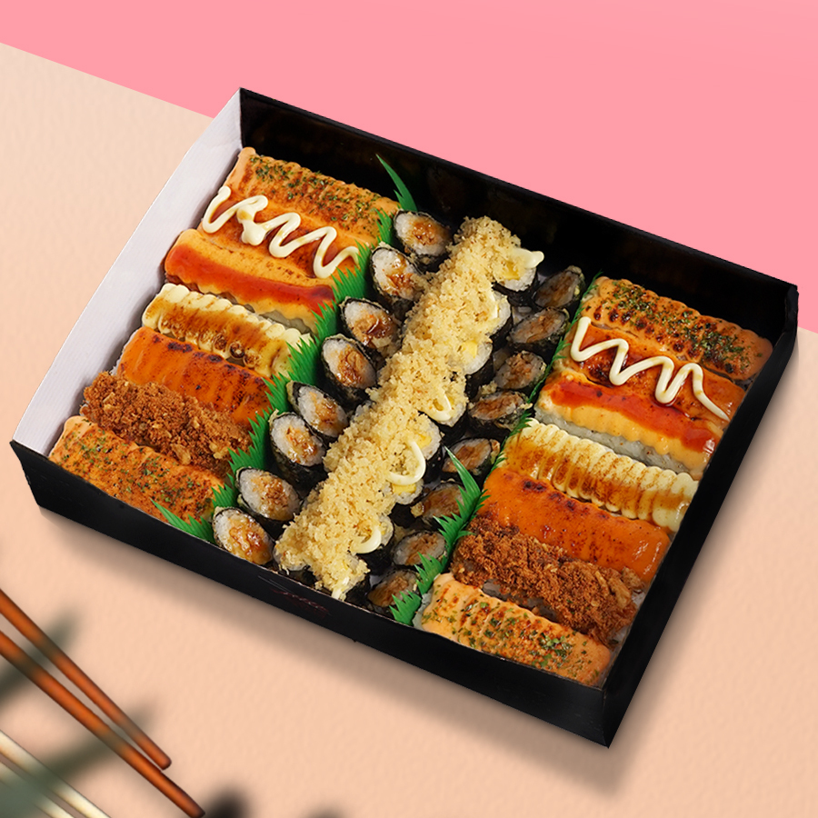 

Super Mini Party platter (88 pcs) - Sushi Mate - Halal