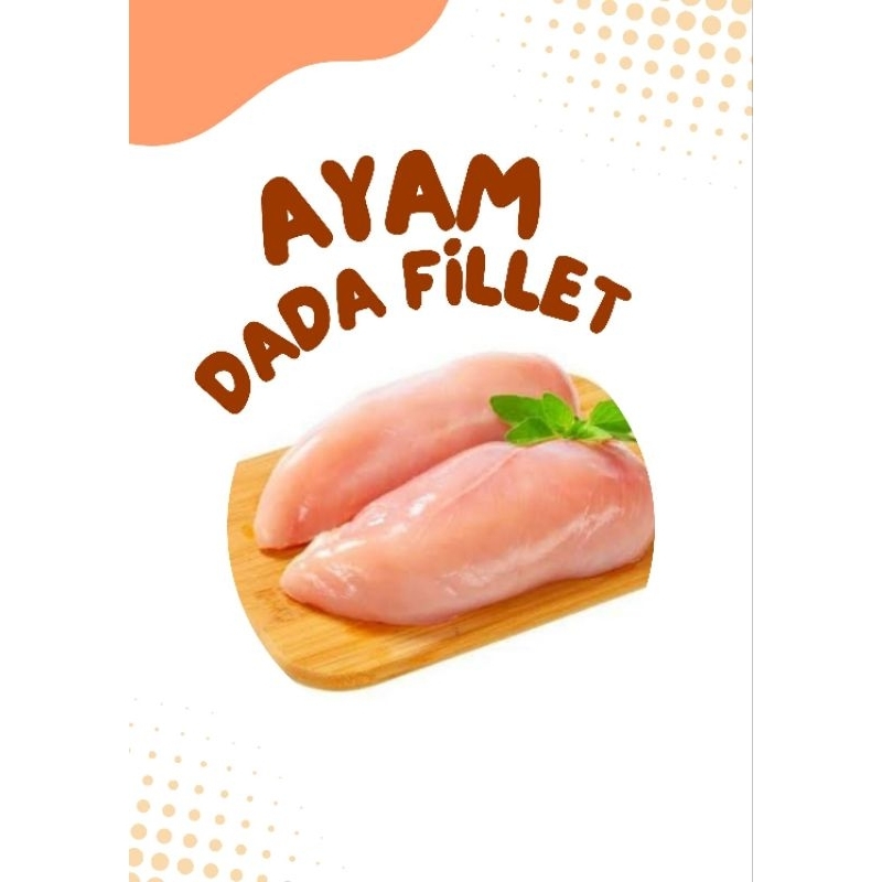 

Dada ayam fillet tanpa kulit 250gr-DAPUR BUNDA HANIN