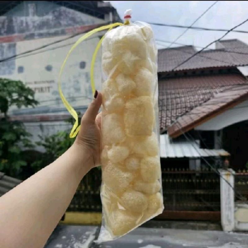 

[TERLARIS] Kerupuk Kulit Sapi Asli & Halal Rambak Rambak Kulit Sapi 1 Ball Cemilan Snack Makanan Food - Camilan, Keripik, Krupuk
