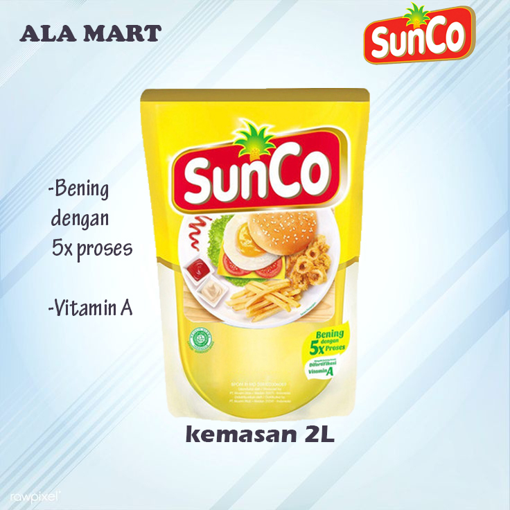 

Minyak SUNCO 2L 1 DUS isi 6