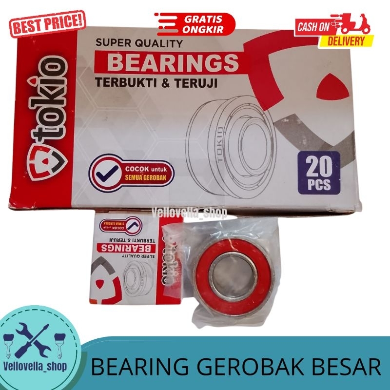 Bearing besar roda gerobak sorong / klahar gerobak sorong / kelahar gerobak sorong tokio