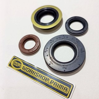 Paket Sil Seal Kruk As wanway Magnet Rasio Tromol Belakang Mio lama Sporty Smile Soul Fino Nouvo nuv