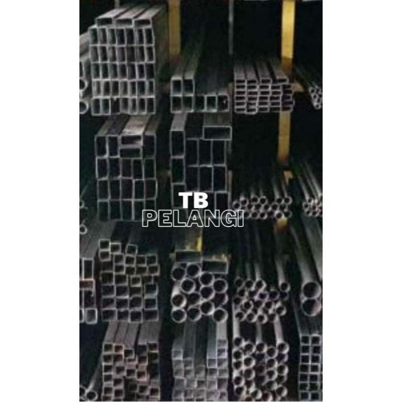Besi hollow / hollo / holo hitam 30x60 / 3x6 tebal 1mm