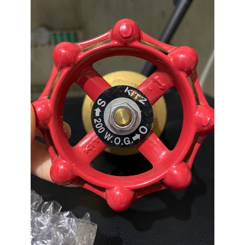 Kran air 2inch Gate valve Kitz 200WOG kuningan