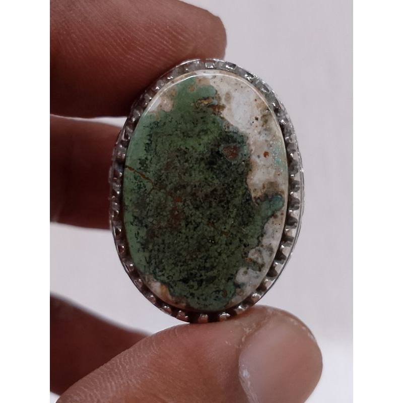 Batu Akik Pirus Persia Padas Putih Lawasan