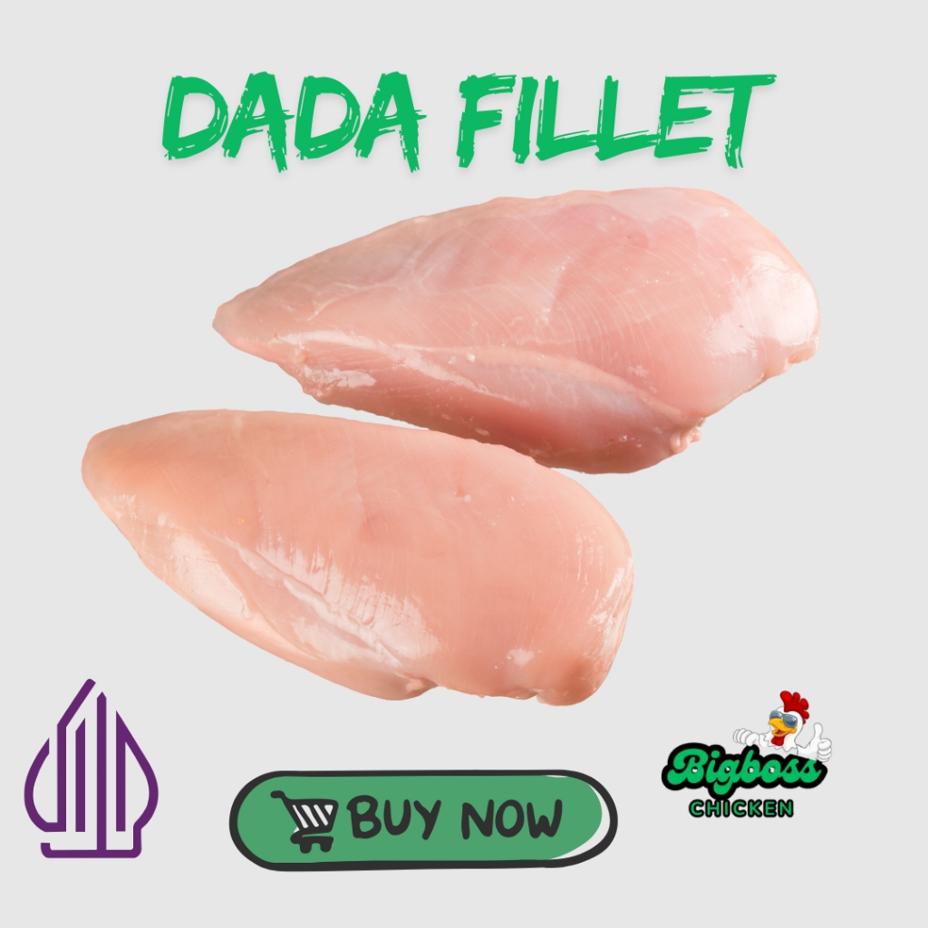 

Dada ayam fillet tanpa tulang