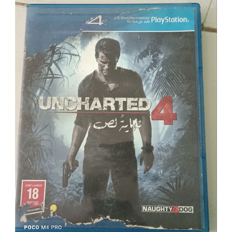 BD KASET PS4 UNCHARTED 4