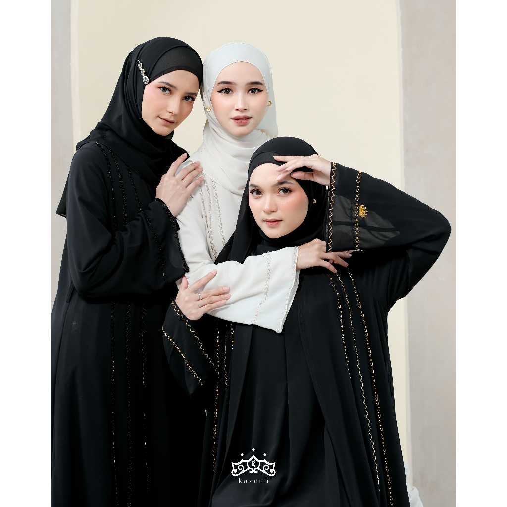 Andalucia Outer by Kazami – Outer Abaya Remaja Aesthetic Terbaru | Fashion Muslimah Modern  Tampil s