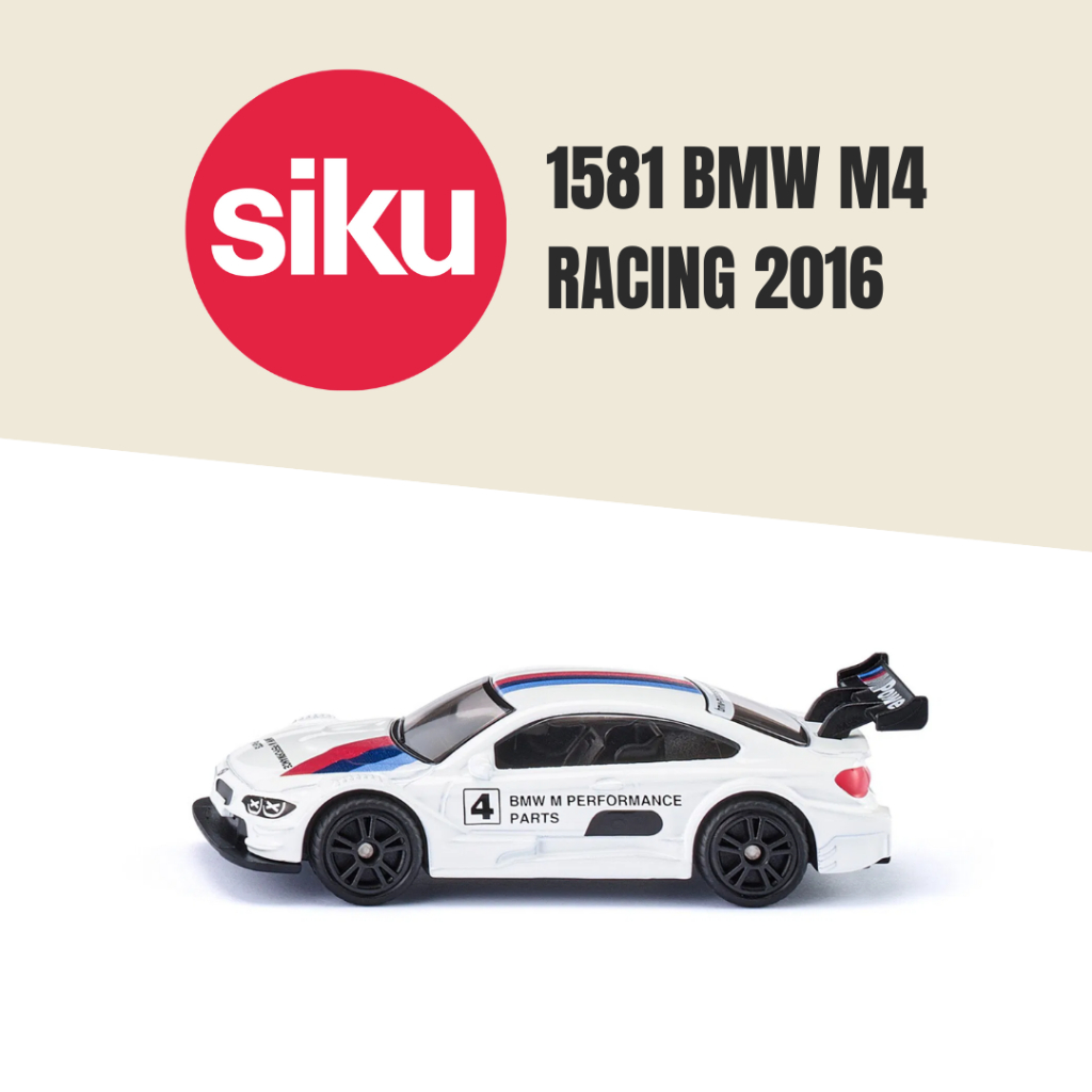 Diecast Siku Bmw M4 Racing 2016 Sik1581