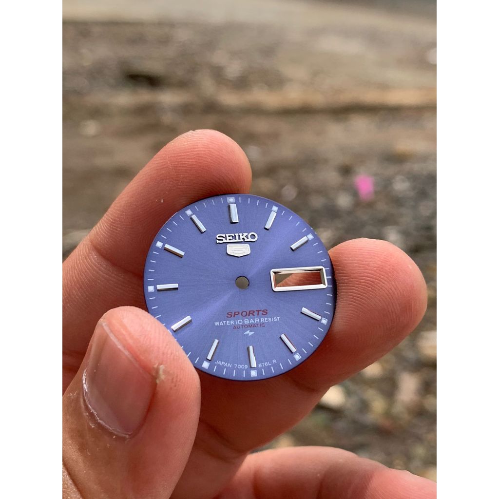 PLAT DIAL SEIKO 5 SPORTS 28,5 MM BIRU CAL 7S26 7009 NH36 6309