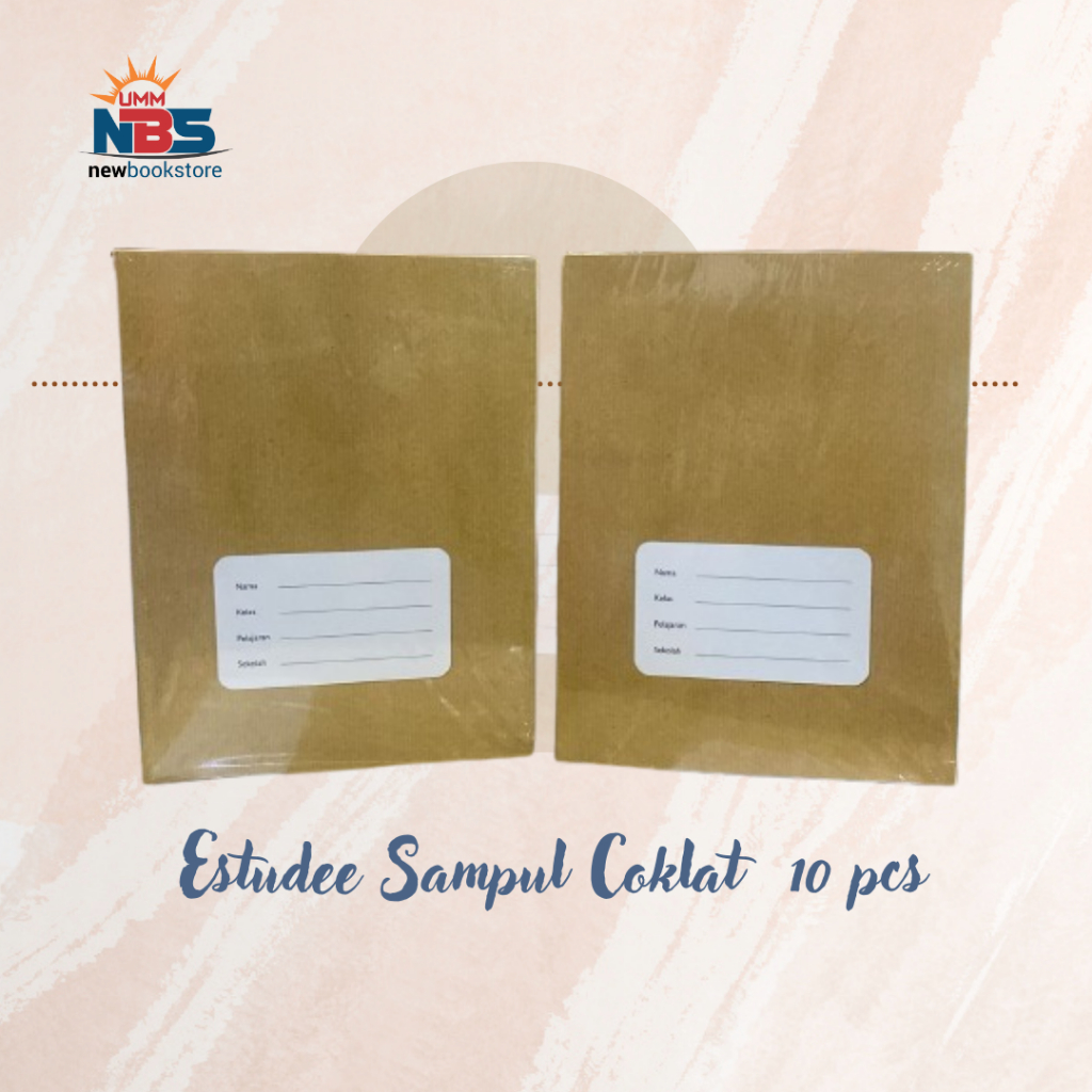 

BUKU TULIS ESTUDEE SAMPUL COKLAT 10 PCS