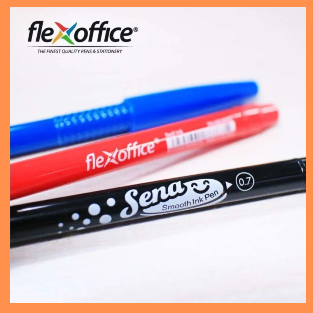 

FLEXOFFICE Pena semi gel sena FO-GELB025 sekotak isi 12 pcs