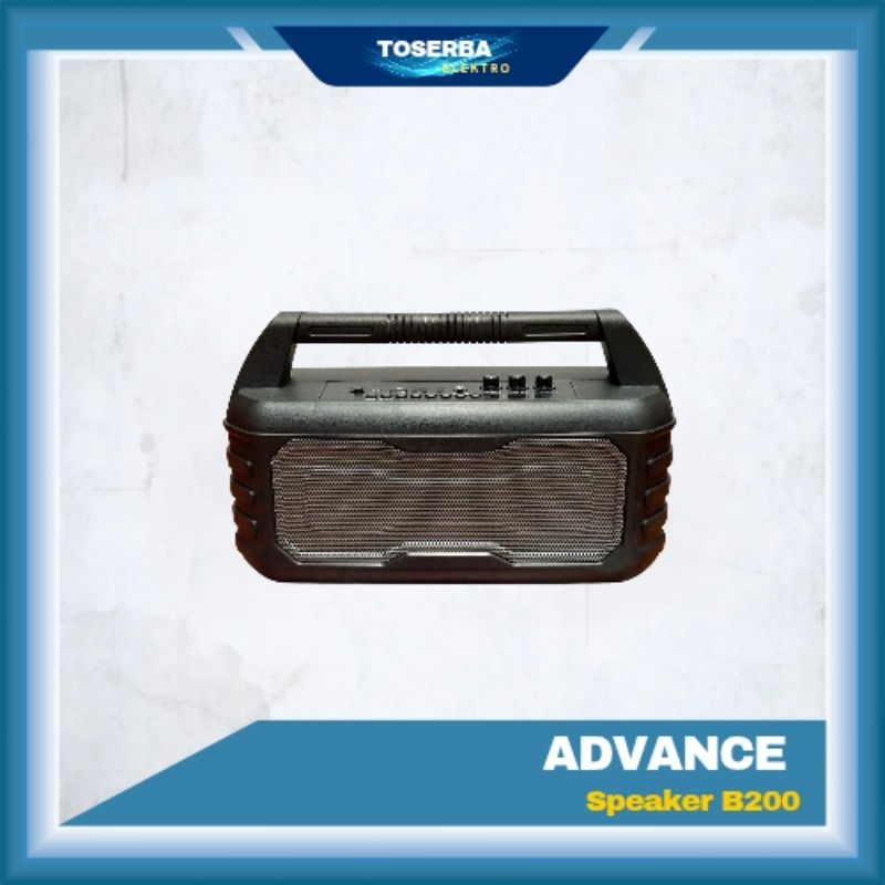 SPEAKER ADVANCE B200 / SPEAKER BLUETHOOT / SPEAKER PORTABLE